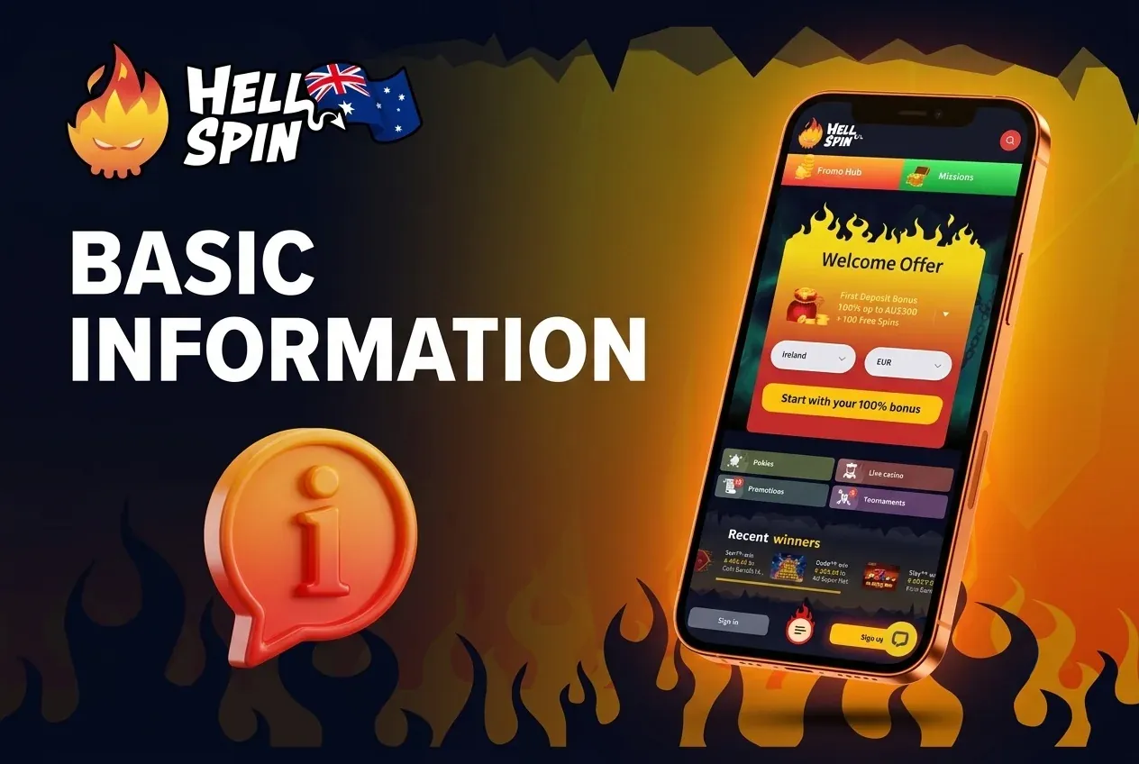 HellSpin Casino Australia key facts