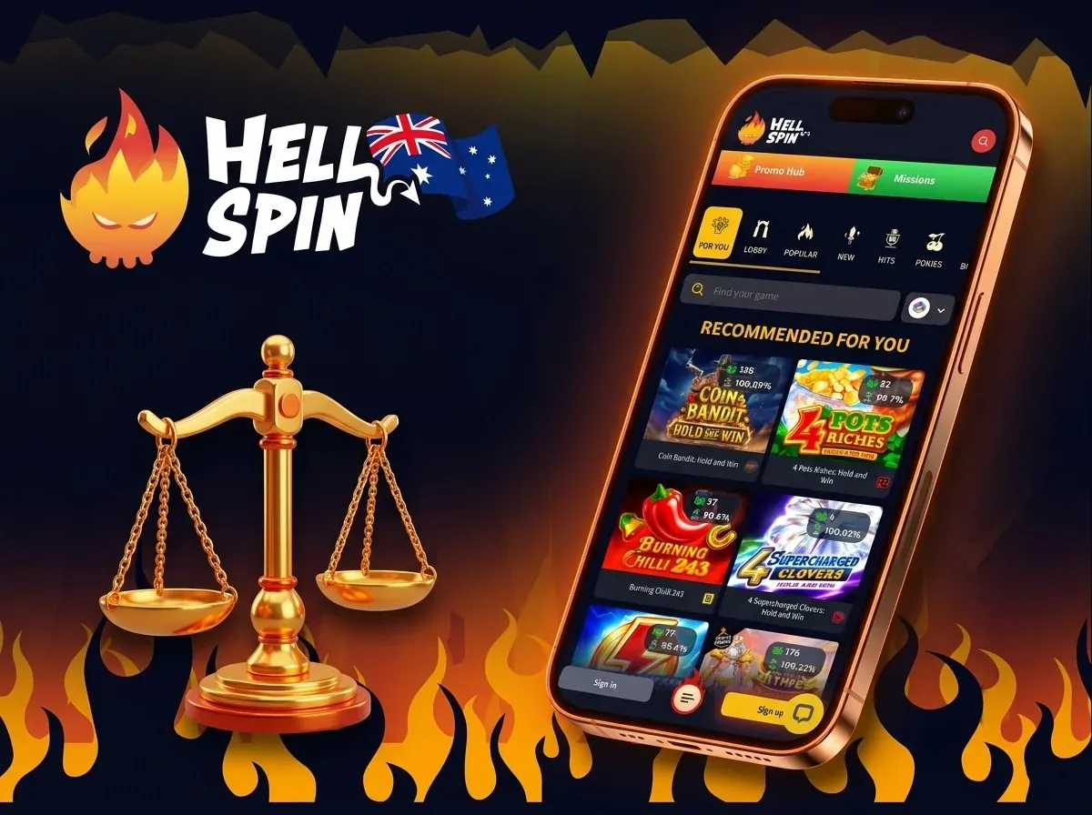 Certified RNG and RTP of pokies at HellSpin