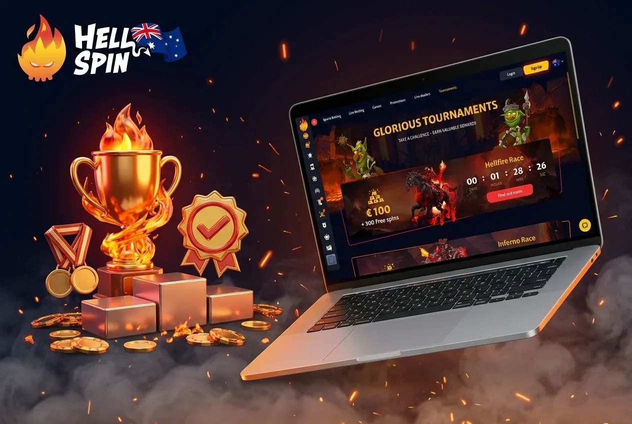 Tournaments and missions at HellSpin