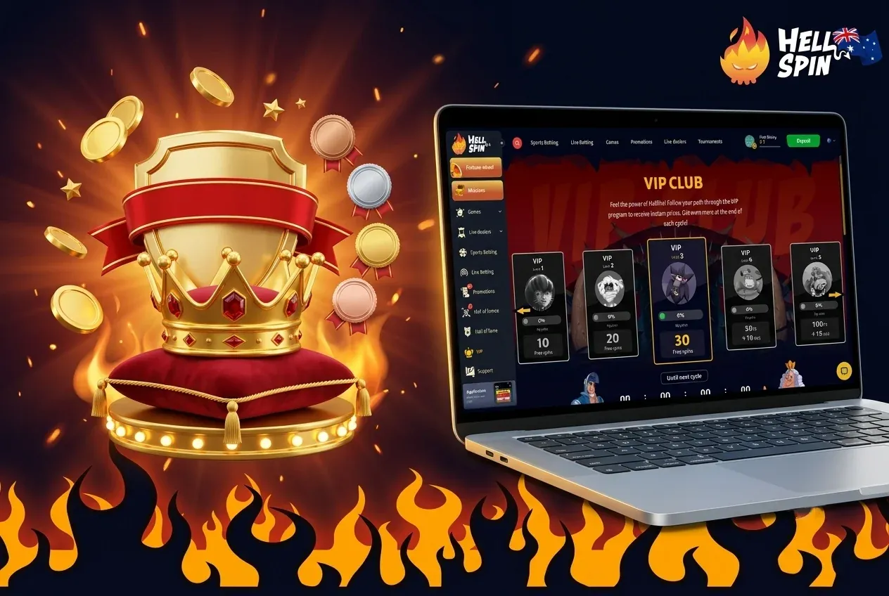 HellSpin VIP program and comp points